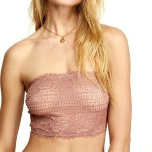 NWT Free People Camila Bandeau Lace Bralette XS M